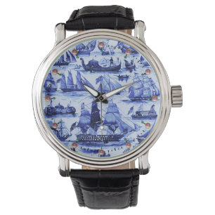MARITIME,VINTAGE SHIPS,SAILING VESSELS,Navy Blue Watch