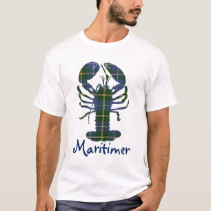 Maritimer Nova scotia tartan shirt lobster