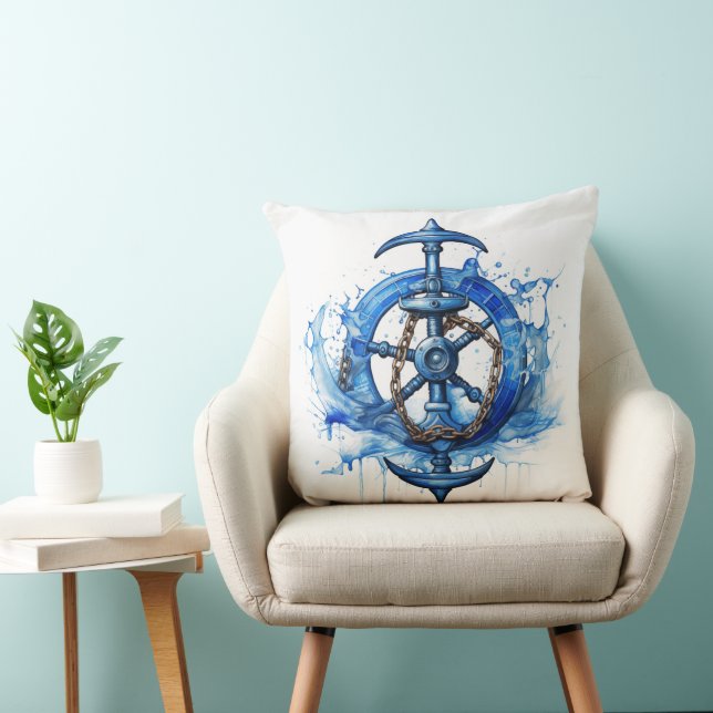 Maritimes anchor cushion (Chair)