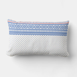 Mariusgenser Christmas Sweater Pattern Lumbar Cushion