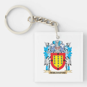 Marjanovic Coat of Arms - Family Crest Key Ring