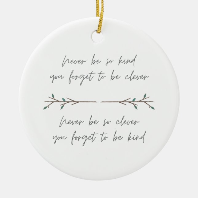 Marjorie Ceramic Tree Decoration (Front)