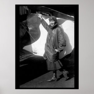 Marjorie Stinson, only woman_War image Poster