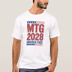 Marjorie Taylor Greene 2028 President T-Shirt