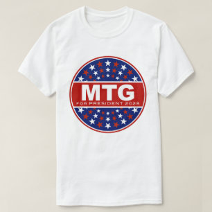 Marjorie Taylor Greene for President 2028 T-Shirt