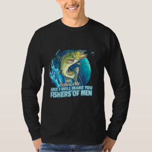 Mark 117 Verse Christian Discipleship Fishers Of M T-Shirt