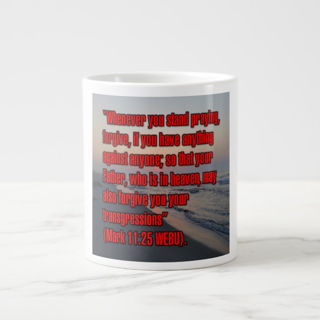 Mark 11:25 WEBU Mug (Front)
