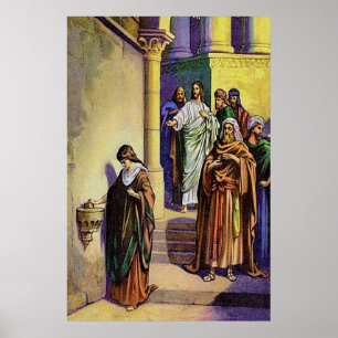 Mark 12:41-44 A Widow Gives All She Has poster
