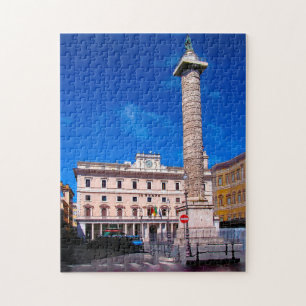 Mark Aurel Pillar Roma Italy. Jigsaw Puzzle