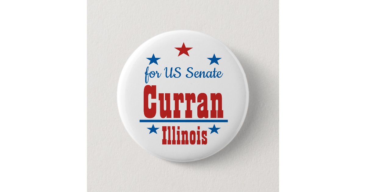 Mark Curran for US Senate Illinois 6 Cm Round Badge | Zazzle.co.uk