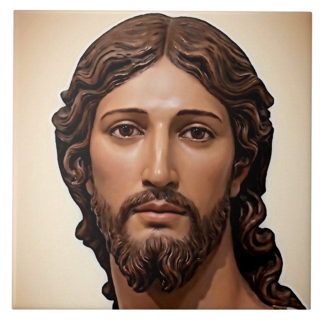 Mark Edward Westerfield THE KIND FACE OF JESUS  Tile (Front)