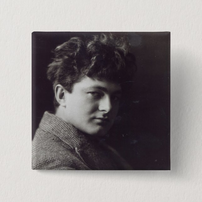 Mark Gertler 15 Cm Square Badge (Front)