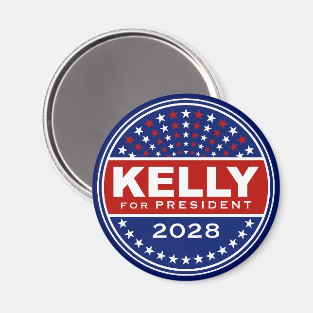 Mark Kelly for President 2028 Magnet (Front/Back)