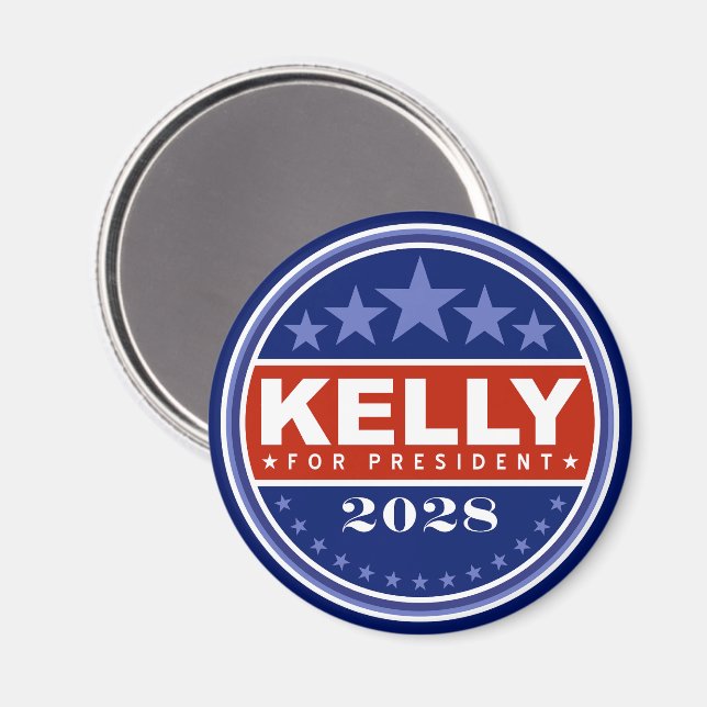 Mark Kelly for President 2028 Magnet (Front/Back)