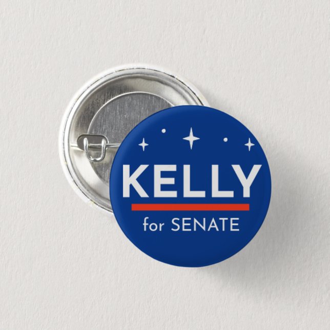 Mark Kelly for US Senate Button (Front & Back)