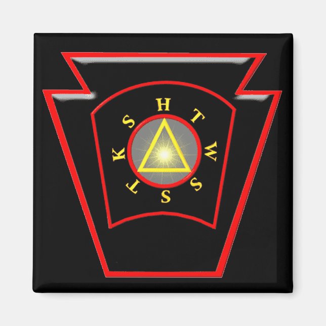 Mark Master Mason Magnet (Front)