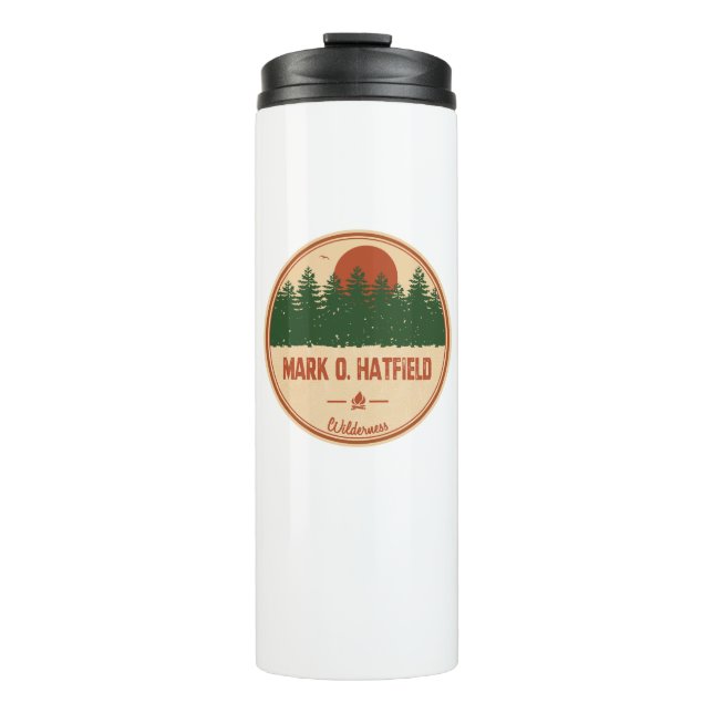 Mark O. Hatfield Wilderness Thermal Tumbler (Front)