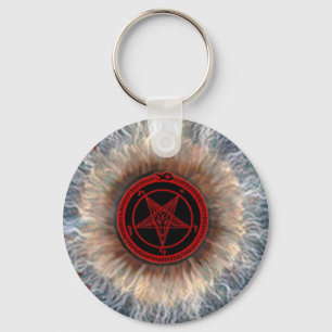 MARK of the DEVIL EYEBALL Key Ring