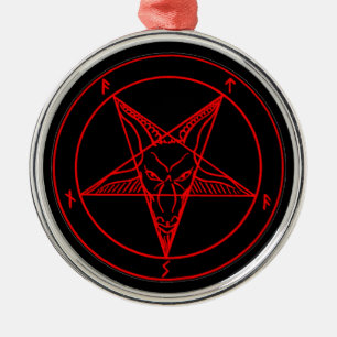 MARK of the DEVIL Metal Tree Decoration