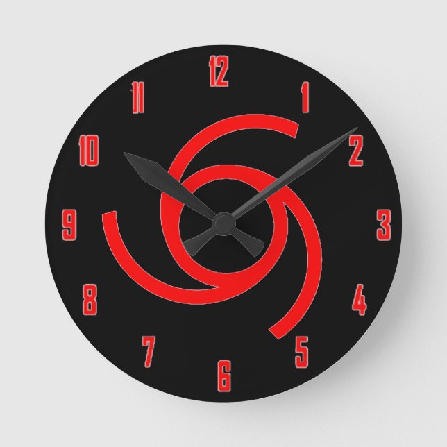 MARK of the DEVIL Round Clock (Front)