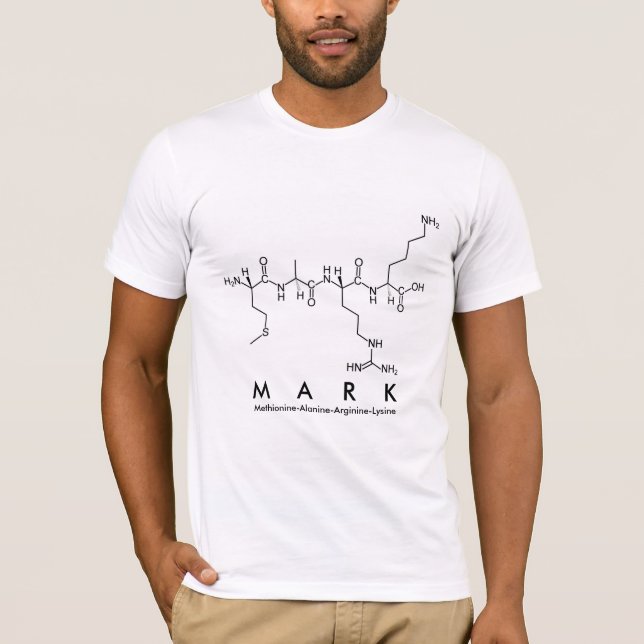 Mark peptide name shirt (Front)