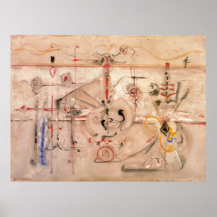 Mark Rothko - Archaic Idol - 1945 Poster