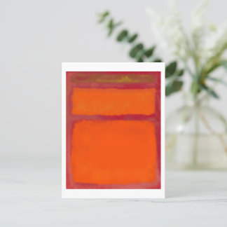 Mark Rothko art in digital style 11 Postcard