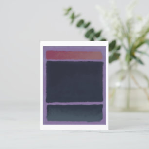 Mark Rothko art in digital style 13 Postcard