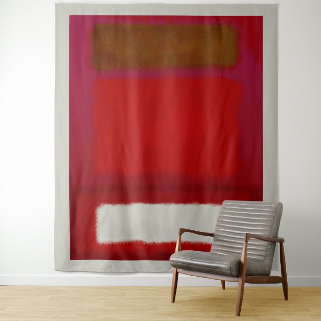 Mark Rothko art in digital style 16 Tapestry (In Situ)