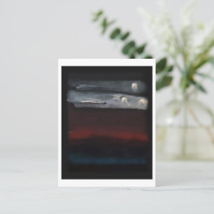 Mark Rothko art in digital style 3 Postcard