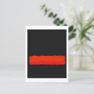Mark Rothko art in digital style 5 Postcard