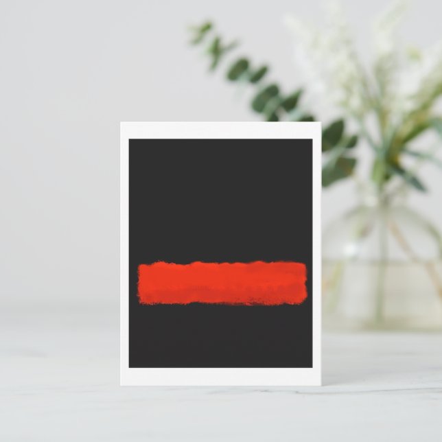 Mark Rothko art in digital style 5 Postcard (Standing Front)