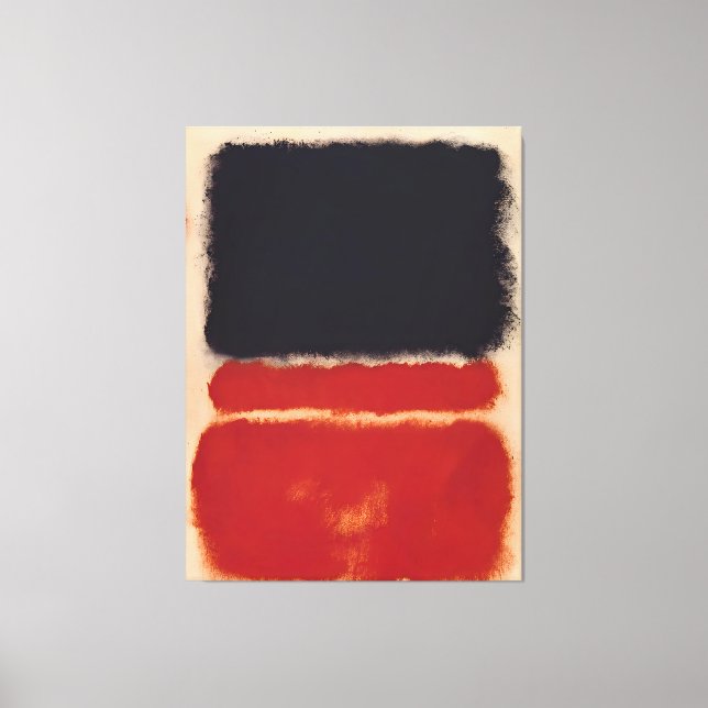 Mark Rothko art painting Canvas Print (Front)