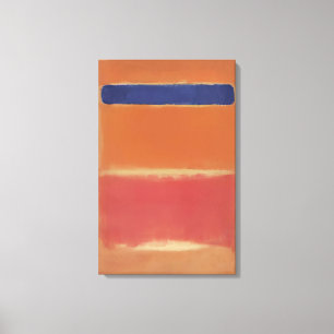 Mark Rothko - Blue Over Red - 1953 Canvas Print