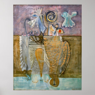 Mark Rothko - Hierarchical Birds - 1944 Poster