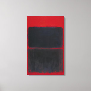 Mark Rothko - Light Red Over Black - 1957 Canvas Print