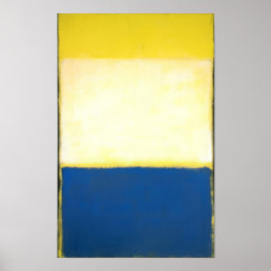 Mark Rothko - No. 6 (Yellow, White, Blue Over Yell Poster