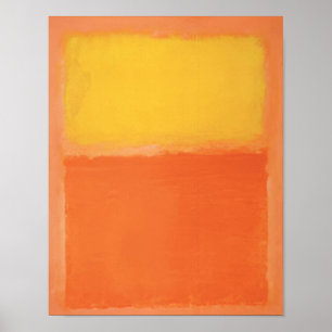 Mark Rothko - Orange and Yellow - 1956 Poster