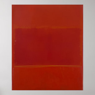 Mark Rothko - Red and Orange - 1955 Poster