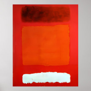 Mark Rothko - Red, White, and Brown - 1957 Poster