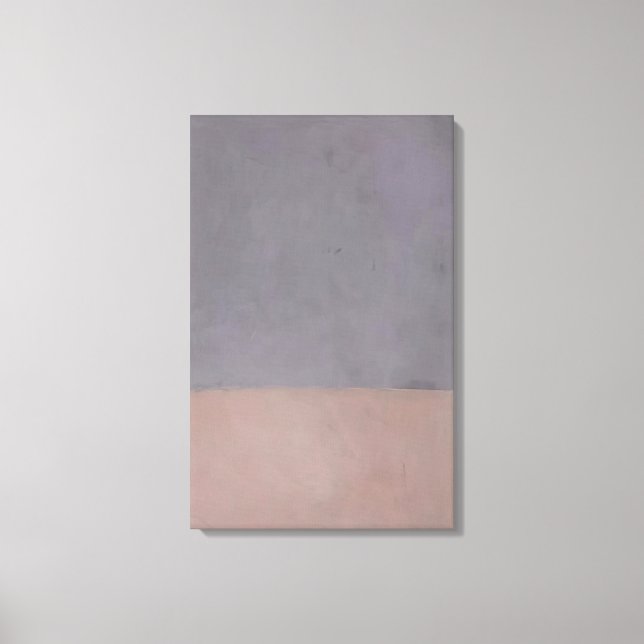 Mark Rothko - Untitled Grey and Mauve - 1969 Canvas Print (Front)