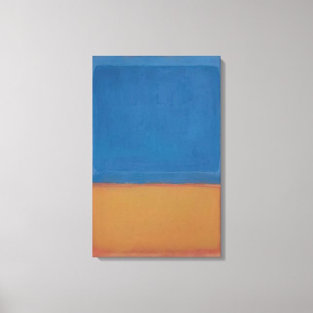 Mark Rothko - Untitled Red, Blue, Orange - 1955 Canvas Print (Front)