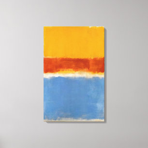 Mark Rothko - Untitled Yellow, Red and Blue - 1953 Canvas Print