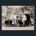 Mark Sennett Bathing Beauties Vintage Poster<br><div class="desc">Mack Sennett (January 17,  1880 – November 5,  1960) was a Canadian -born Academy Award-winning director and was known as the innovator of slapstick comedy in film. During his lifetime he was known at times as the "King of Comedy."</div>