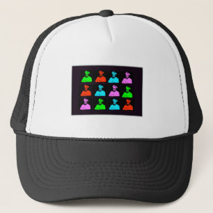 Mark Twain Collage Trucker Hat