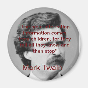 Mark twain magnet