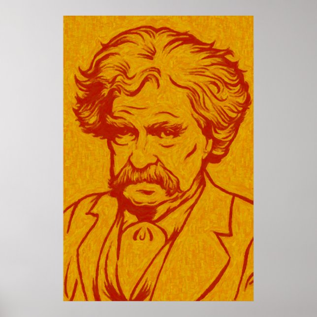 Mark Twain Poster (Front)