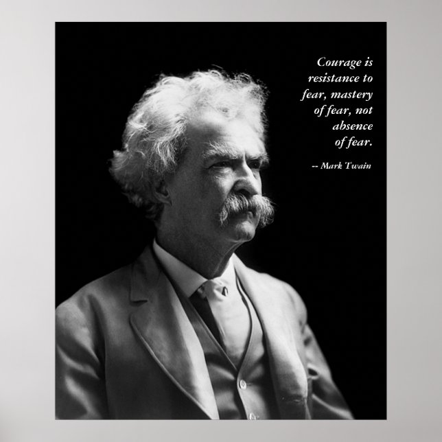 Mark Twain Poster (Front)