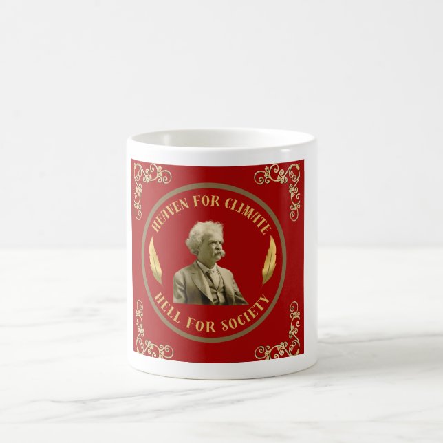Mark Twain Quote Mug (Center)