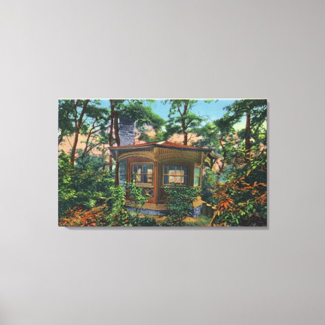 Mark Twain's Study at Quarry Farm, East Hill Canvas Print (Front)